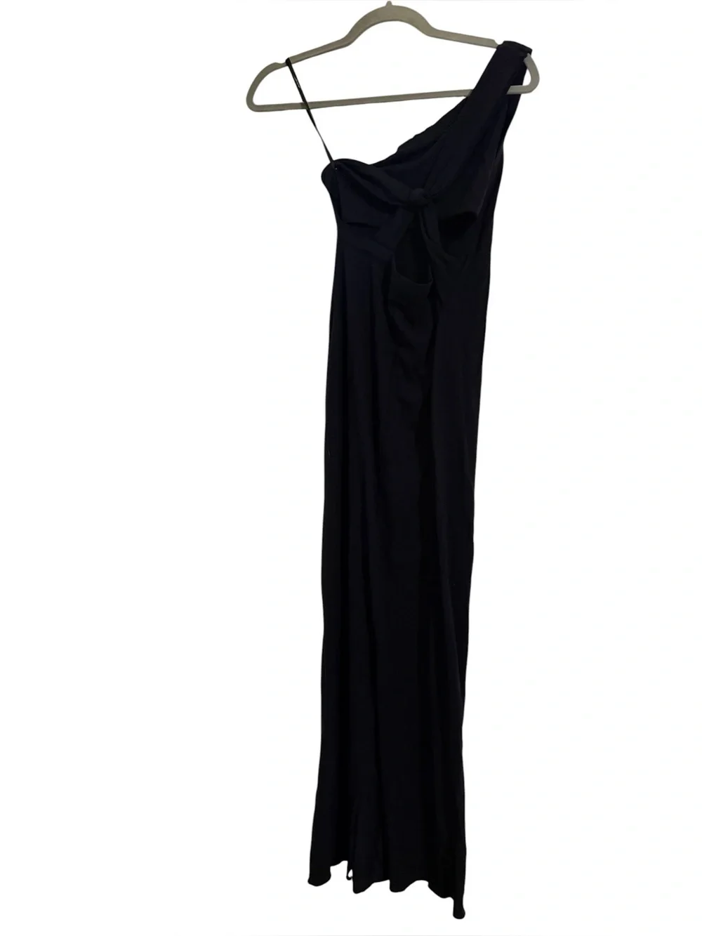NWOT The Line by K Avalon One-Shoulder Black Maxi Dress Women’s Size Small - Picture 7 of 7